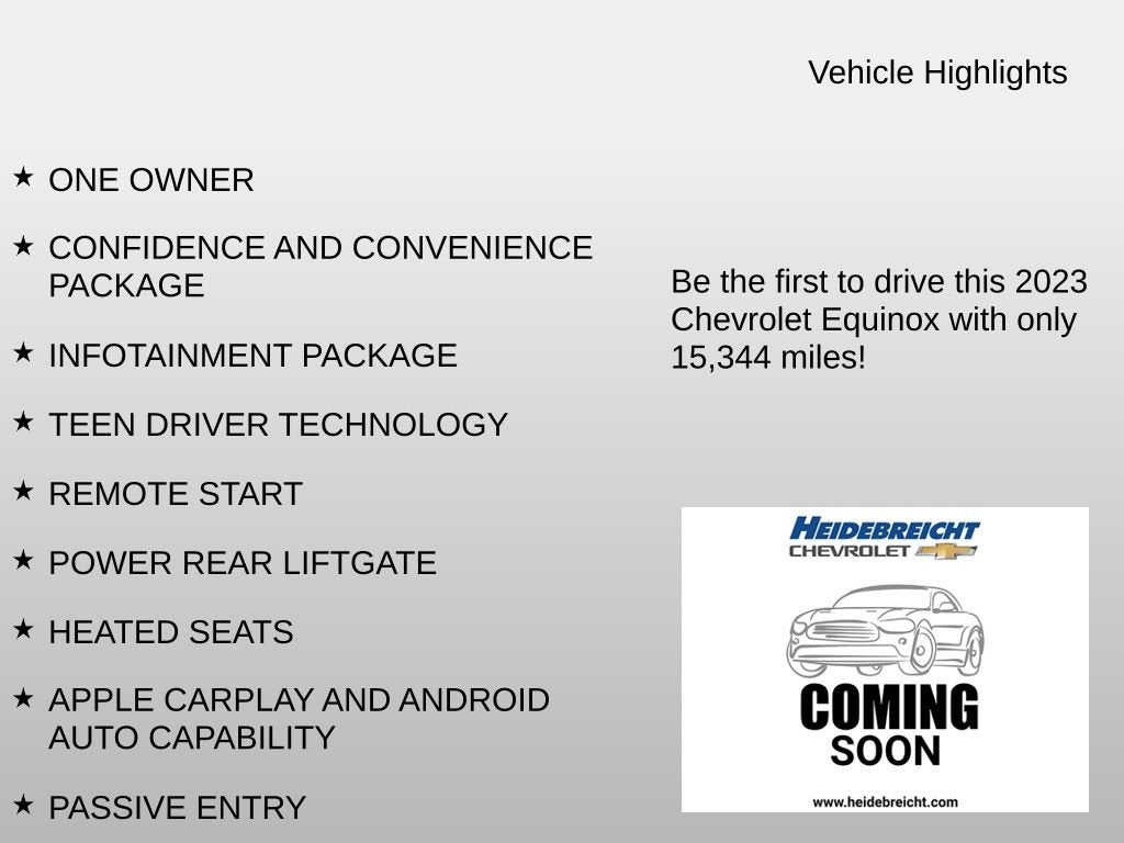 2023 Chevrolet Equinox LT