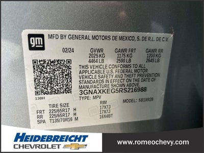 2024 Chevrolet Equinox LT