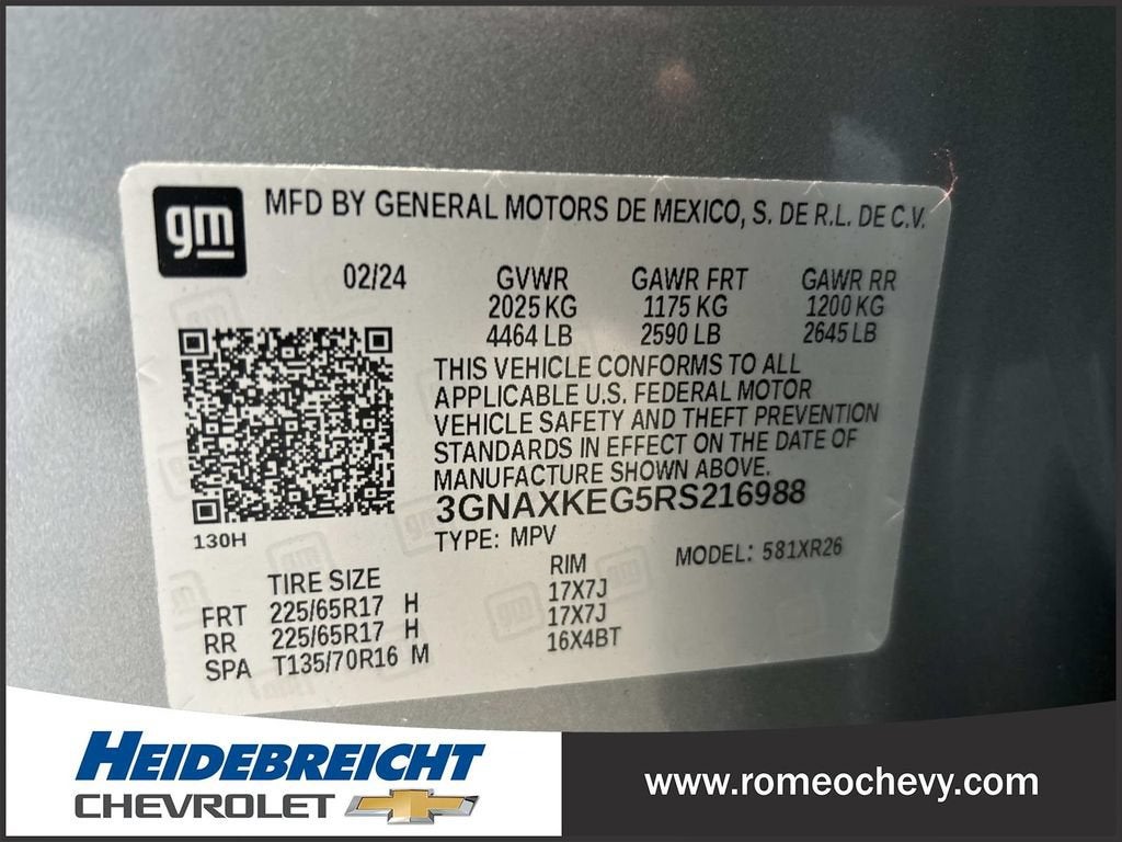 2024 Chevrolet Equinox LT