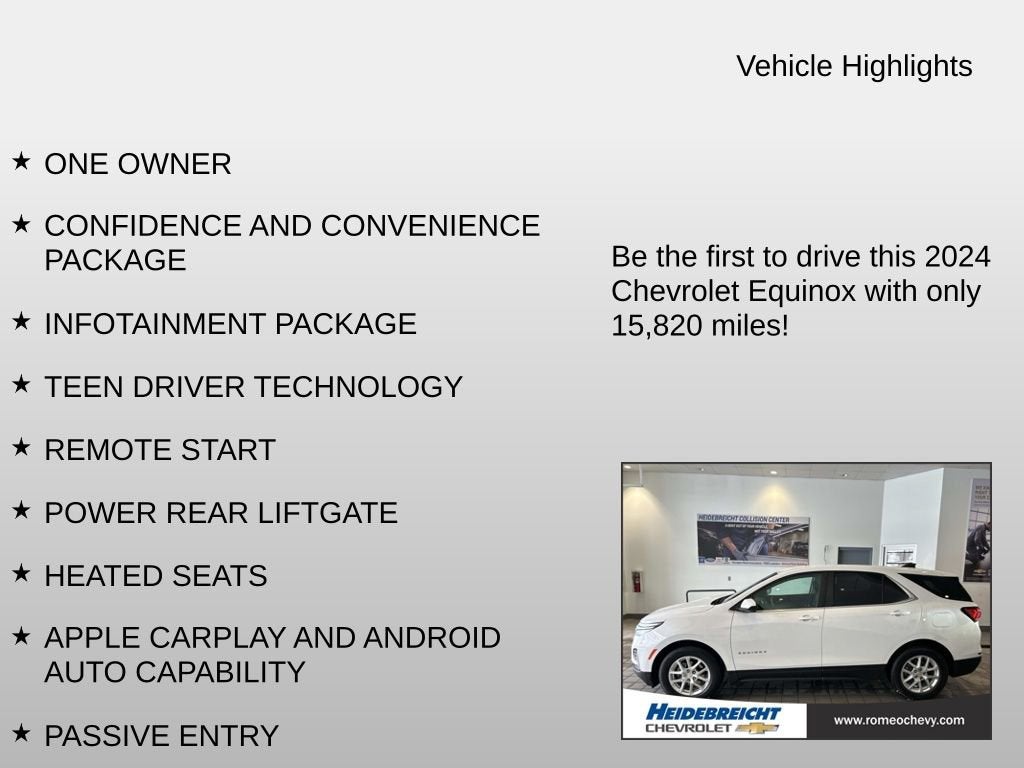 2024 Chevrolet Equinox LT