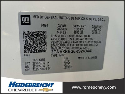 2024 Chevrolet Equinox LT