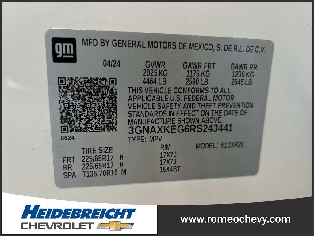 2024 Chevrolet Equinox LT