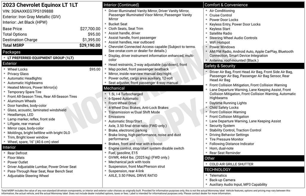 2023 Chevrolet Equinox LT