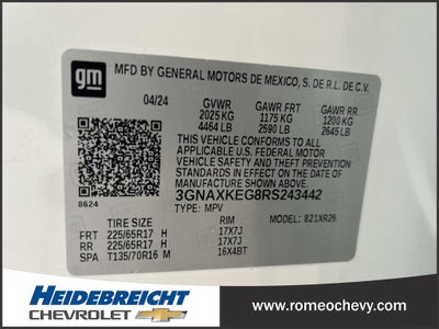 2024 Chevrolet Equinox LT