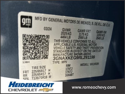 2024 Chevrolet Equinox LT