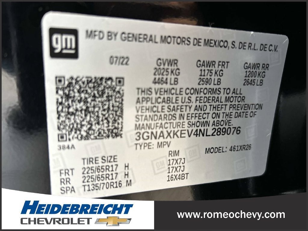 2022 Chevrolet Equinox LT