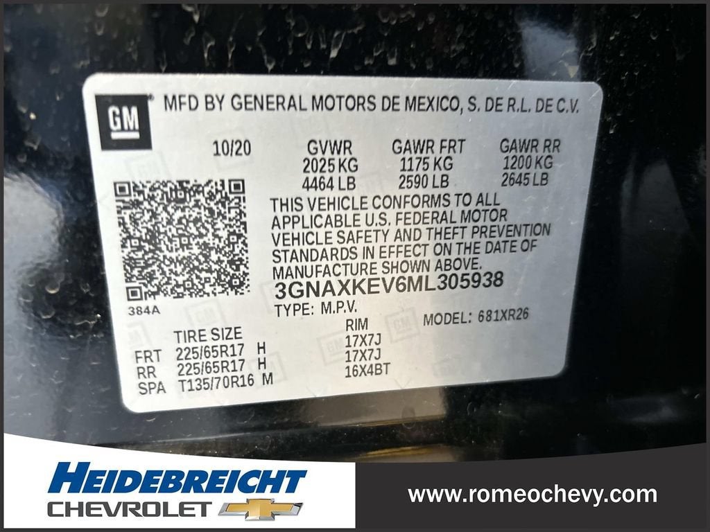 2021 Chevrolet Equinox LT