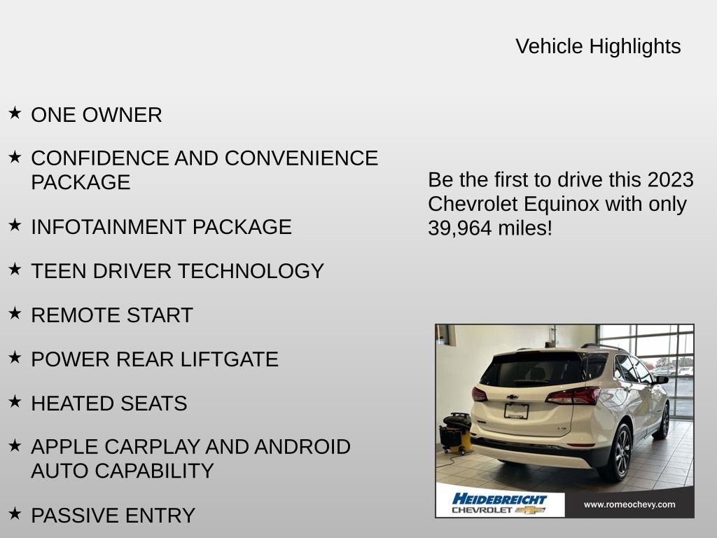 2023 Chevrolet Equinox RS