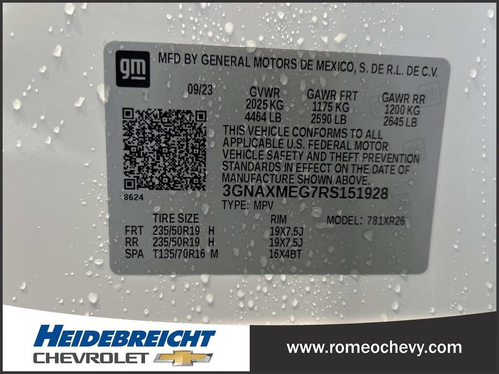 2024 Chevrolet Equinox RS