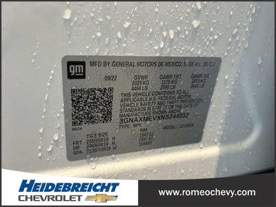 2022 Chevrolet Equinox RS