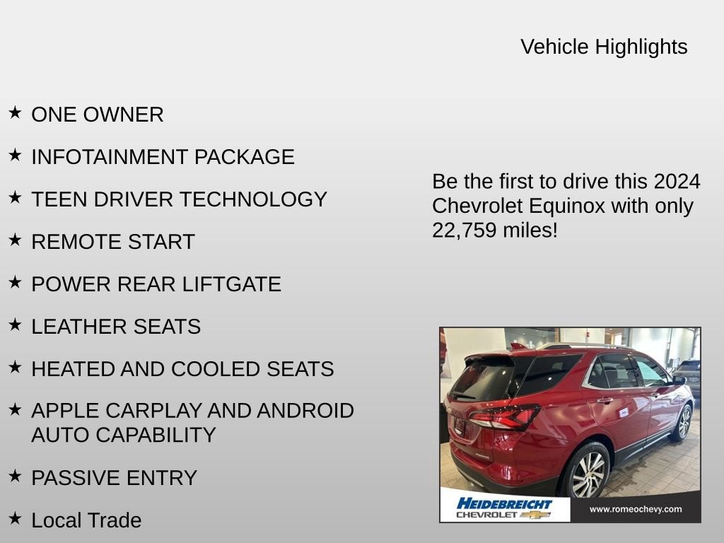 2024 Chevrolet Equinox Premier