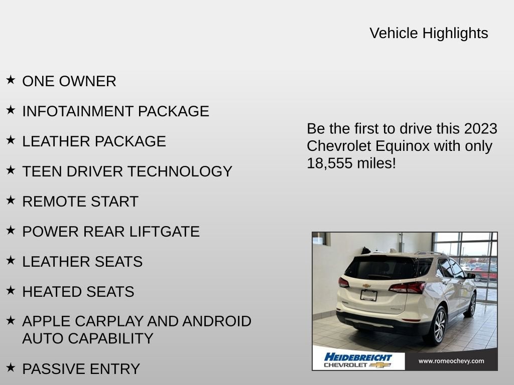 2023 Chevrolet Equinox Premier
