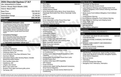 2026 Chevrolet Equinox LT