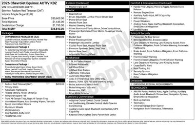 2026 Chevrolet Equinox ACTIV