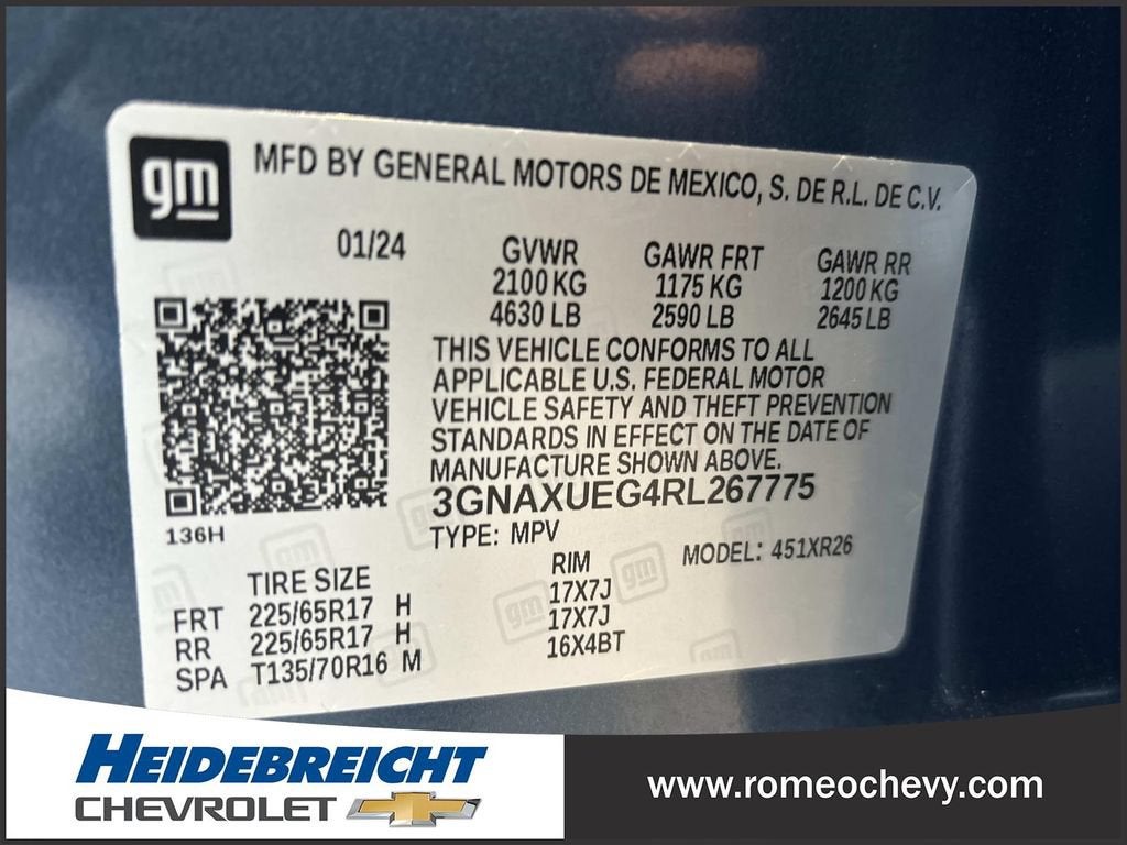 2024 Chevrolet Equinox LT