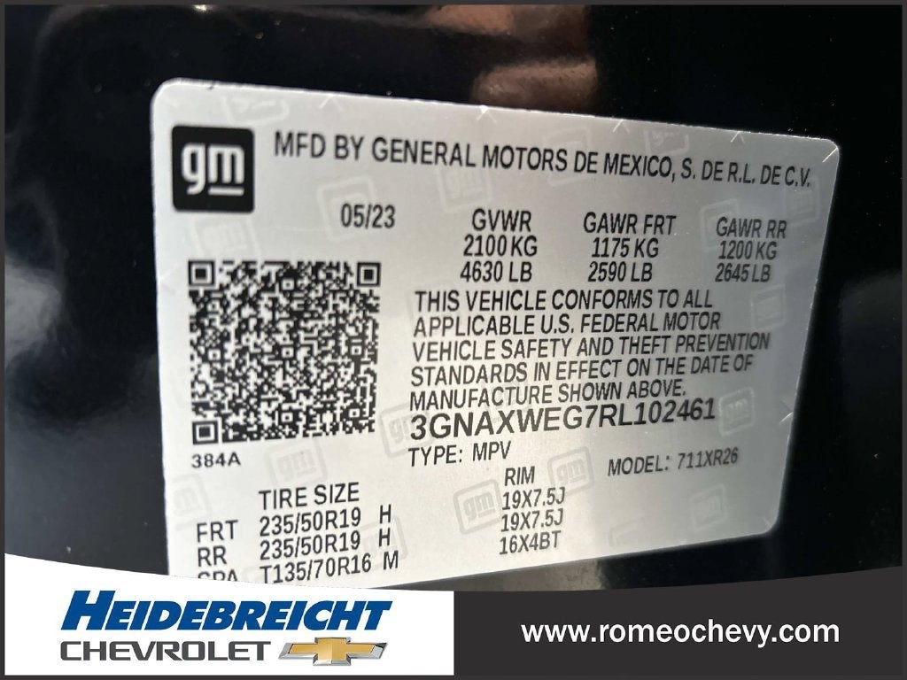 2024 Chevrolet Equinox RS