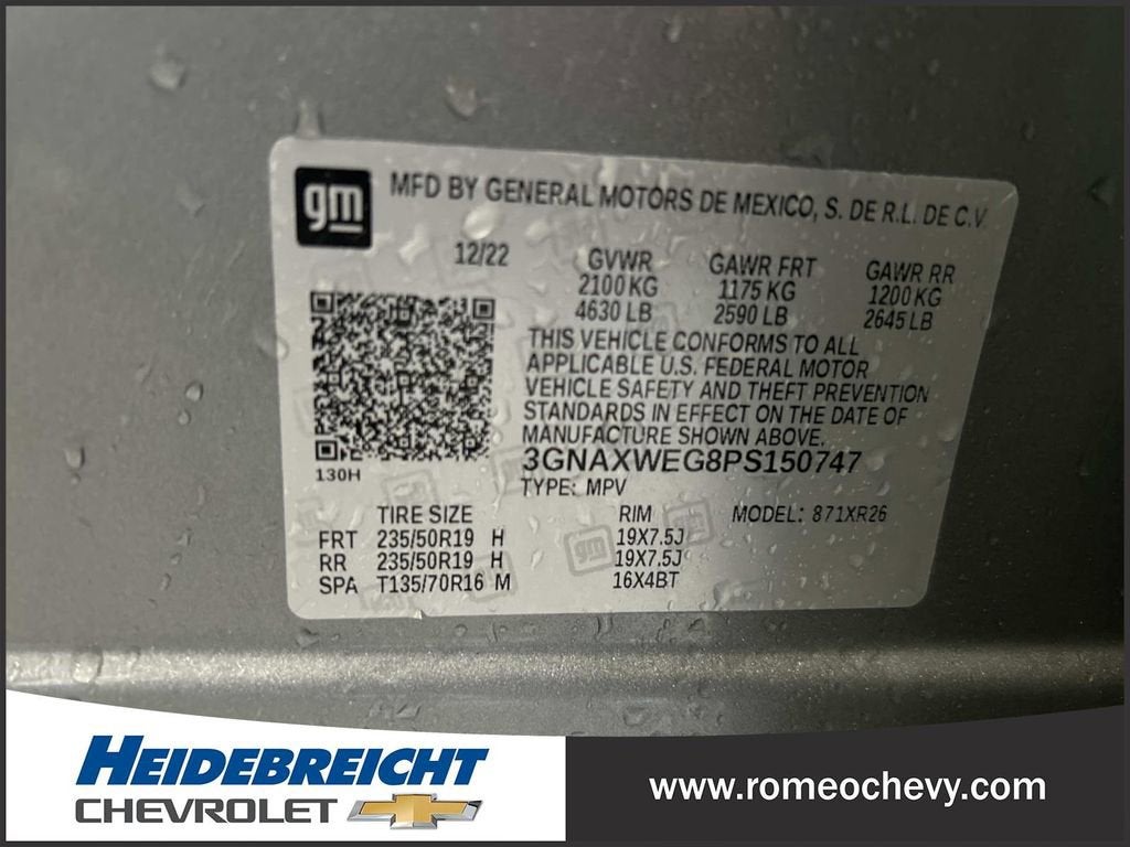 2023 Chevrolet Equinox RS