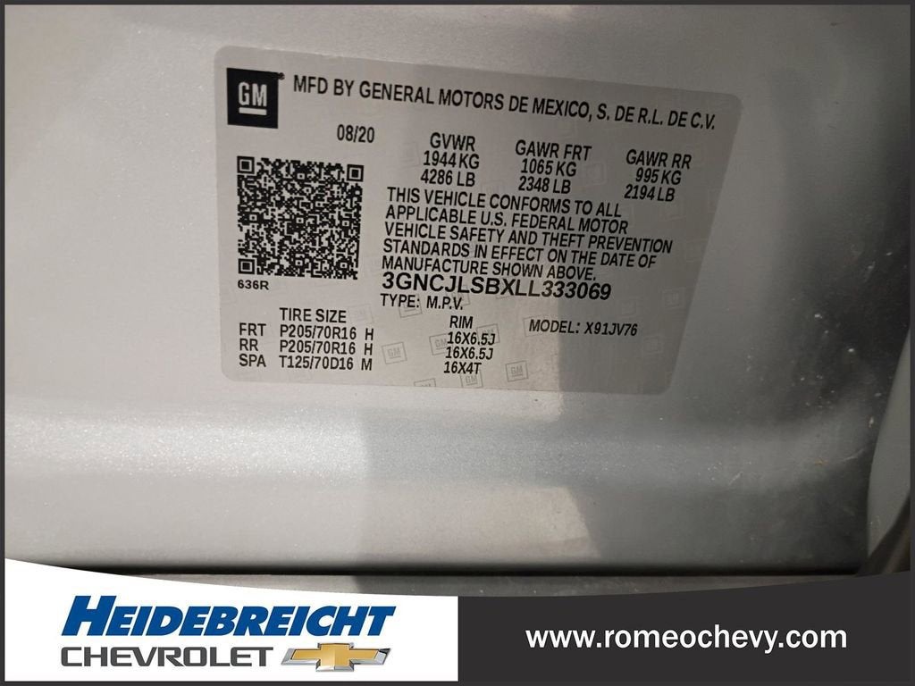 2020 Chevrolet Trax LT