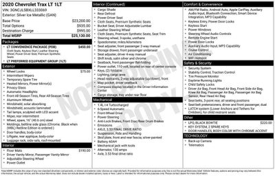 2020 Chevrolet Trax LT