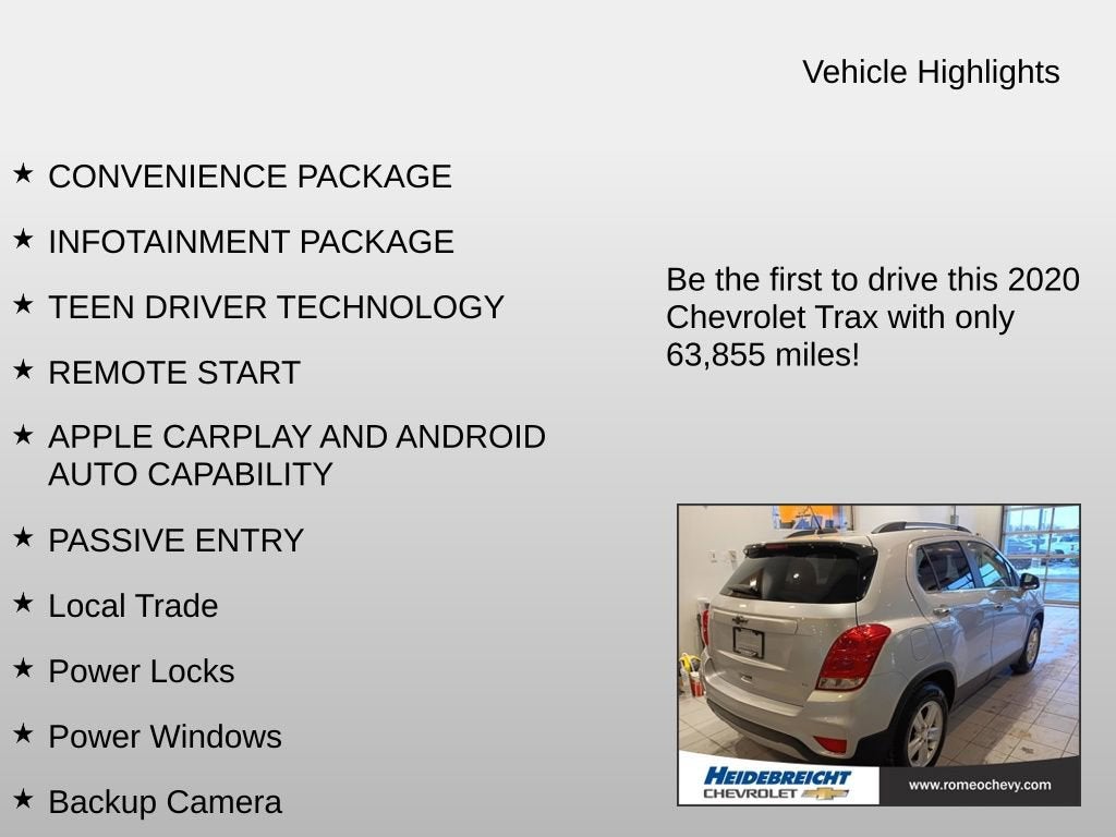 2020 Chevrolet Trax LT