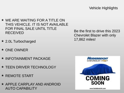 2023 Chevrolet Blazer 2LT