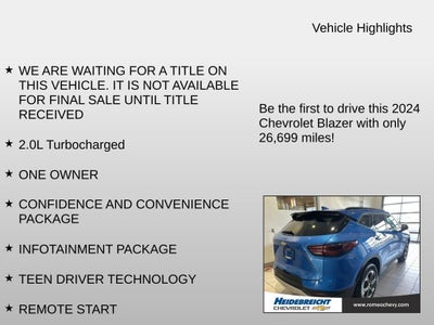 2024 Chevrolet Blazer 2LT