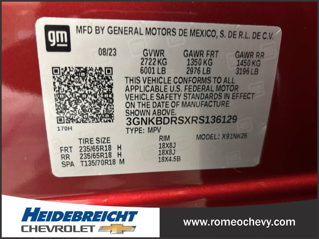 2024 Chevrolet Blazer 3LT