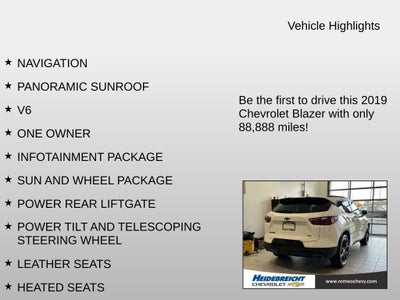 2019 Chevrolet Blazer RS