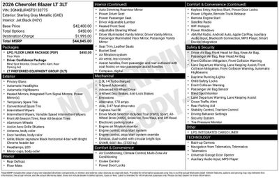 2026 Chevrolet Blazer 3LT