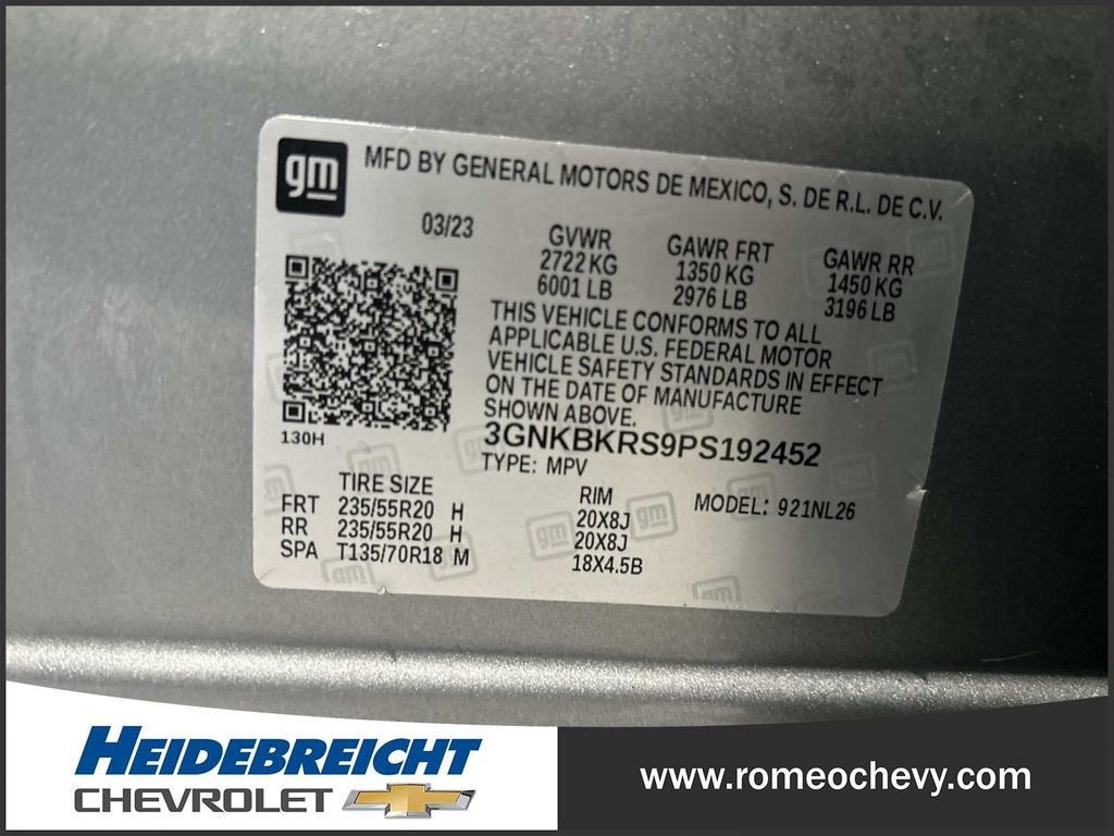 2023 Chevrolet Blazer RS