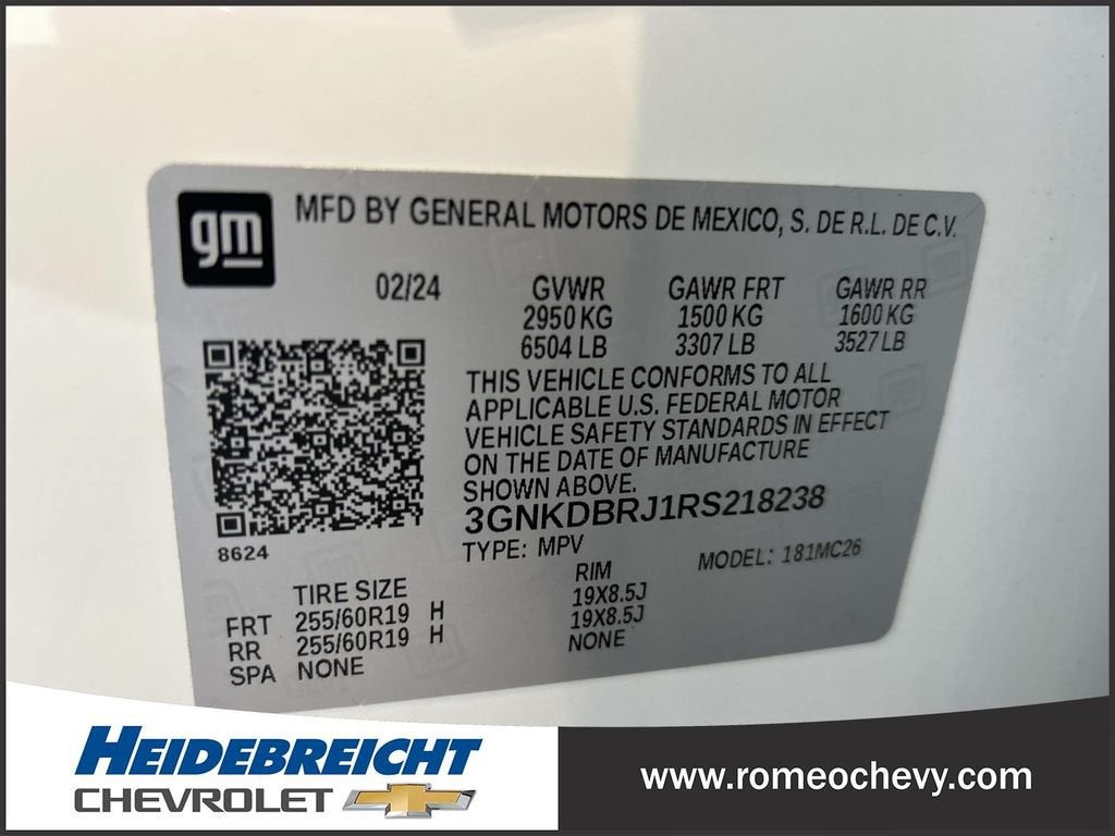 2024 Chevrolet Blazer EV LT