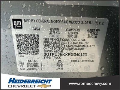 2024 GMC Sierra 1500 Elevation