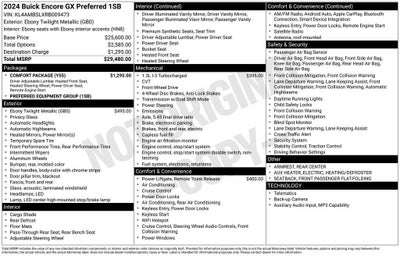 2024 Buick Encore GX Preferred