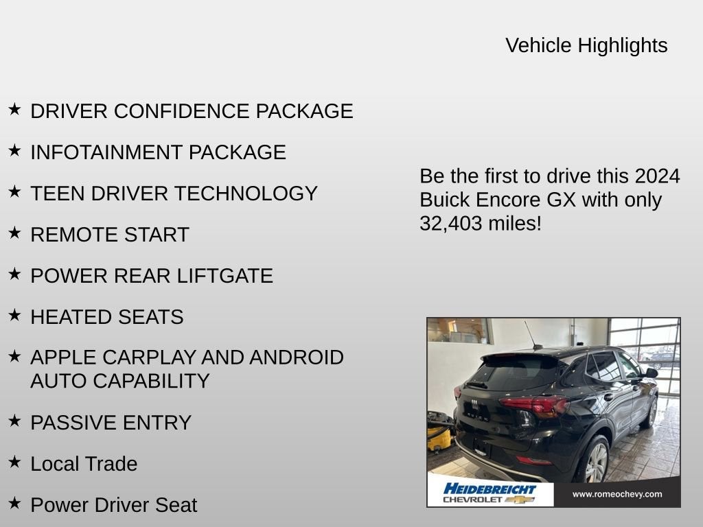 2024 Buick Encore GX Preferred