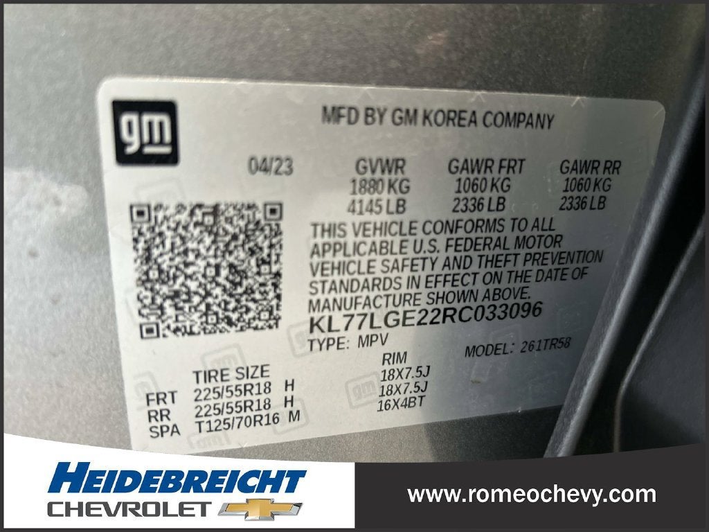 2024 Chevrolet Trax 1RS