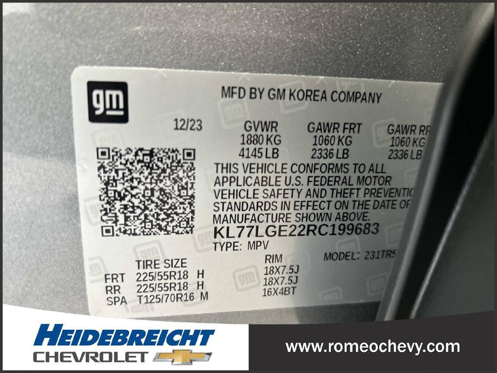 2024 Chevrolet Trax 1RS