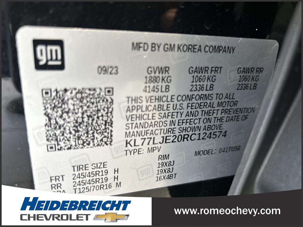 2024 Chevrolet Trax 2RS