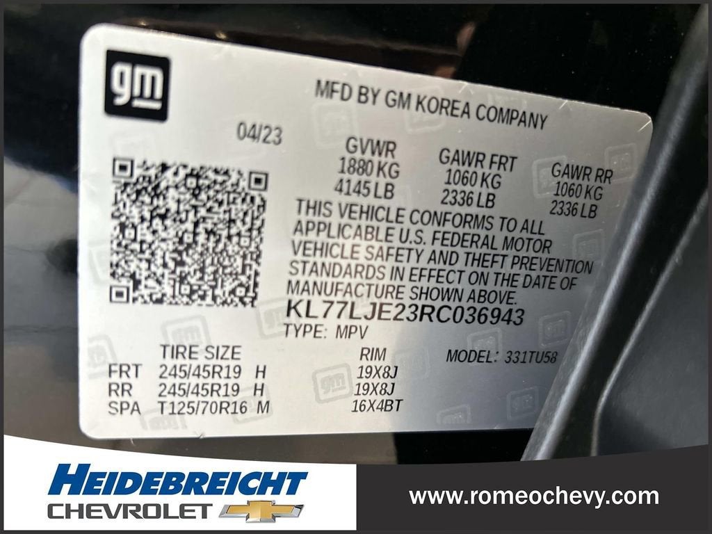 2024 Chevrolet Trax 2RS