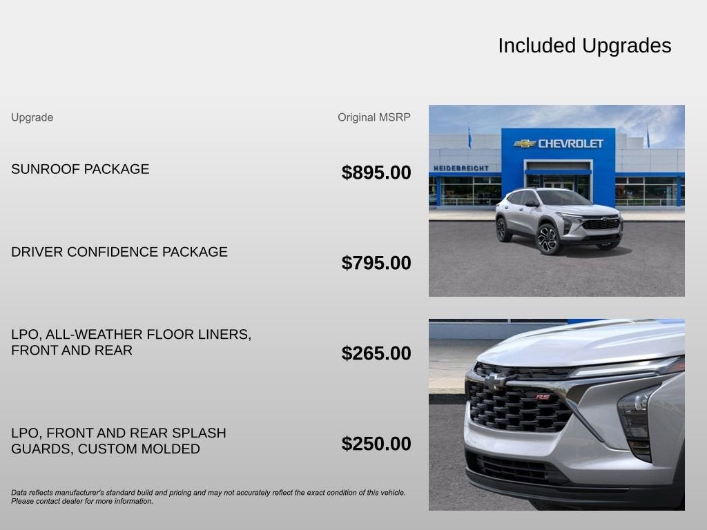 2025 Chevrolet Trax 2RS