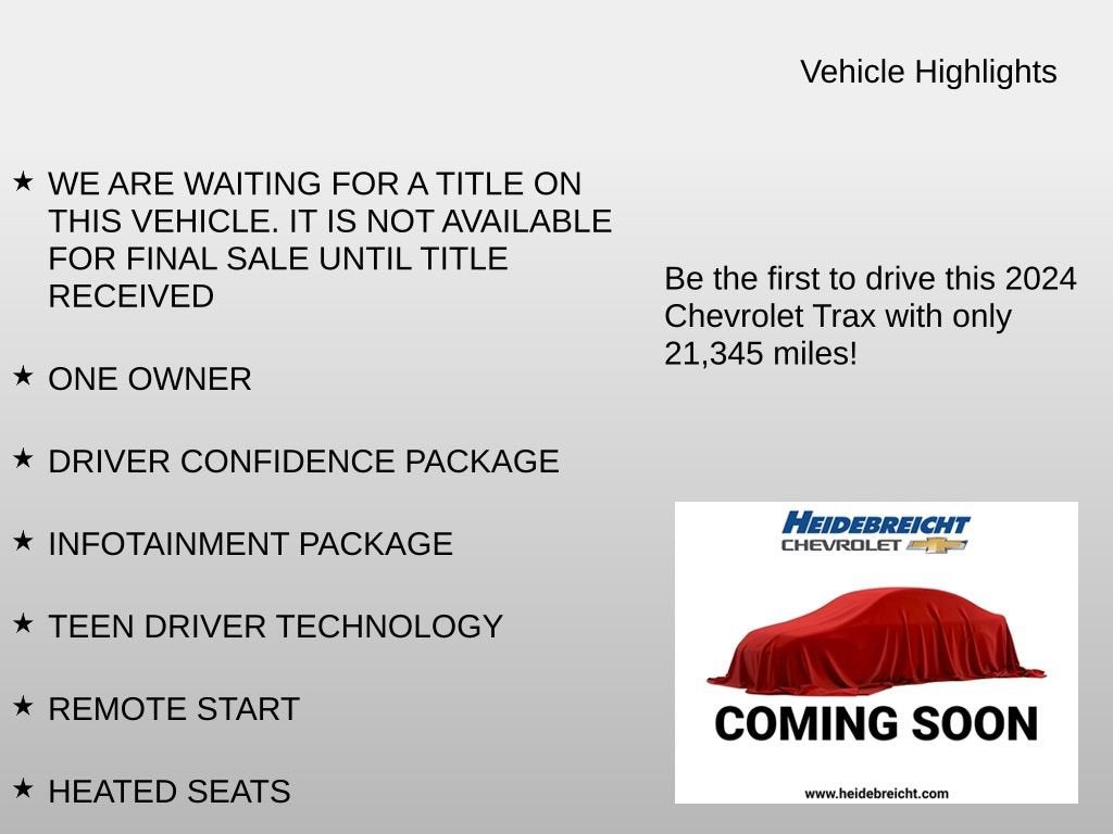 2024 Chevrolet Trax ACTIV