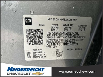 2023 Chevrolet Trailblazer LT