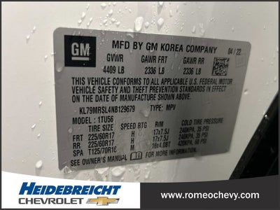 2022 Chevrolet Trailblazer LT