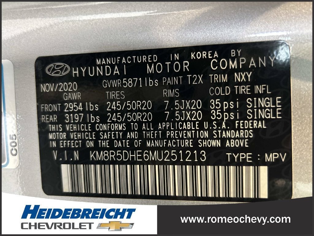 2021 Hyundai Palisade Limited