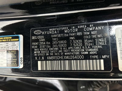 2021 Hyundai Palisade Limited
