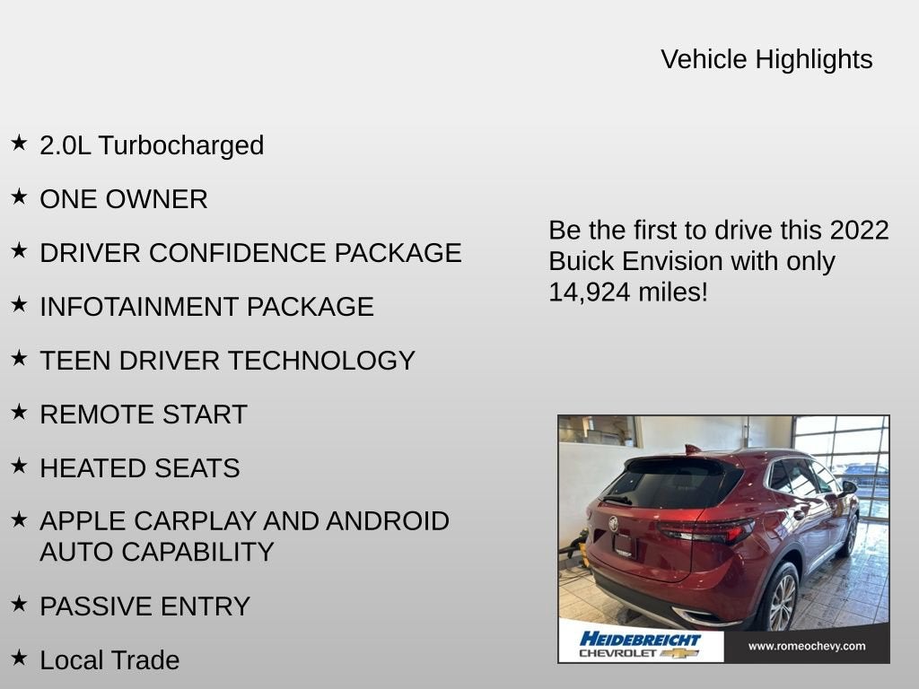 2022 Buick Envision Preferred