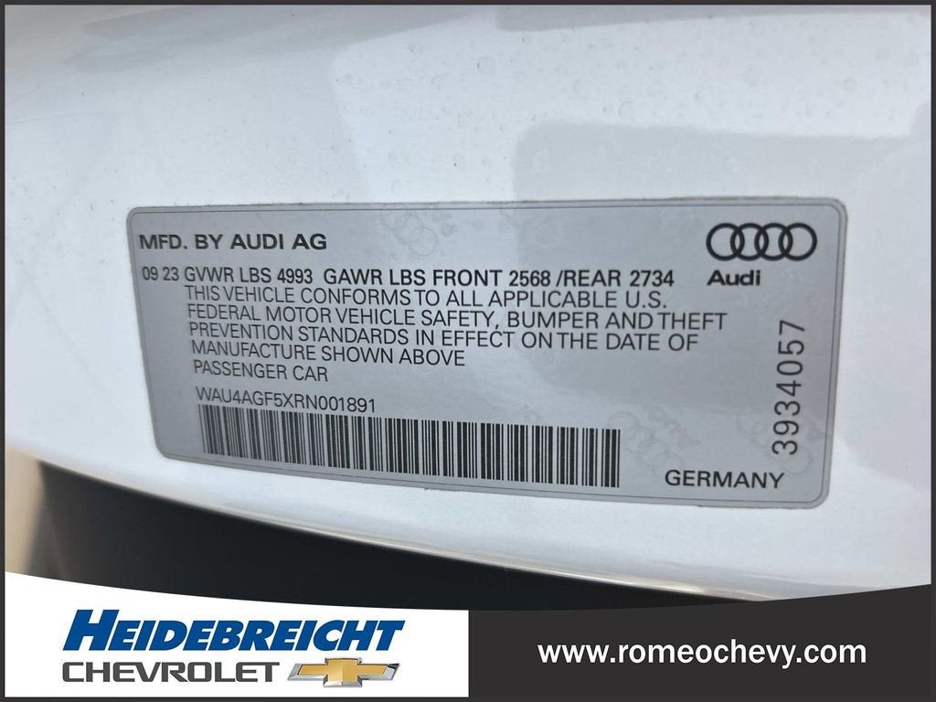 2024 Audi A5 Cabriolet Premium Plus 45 TFSI S line quattro S tronic