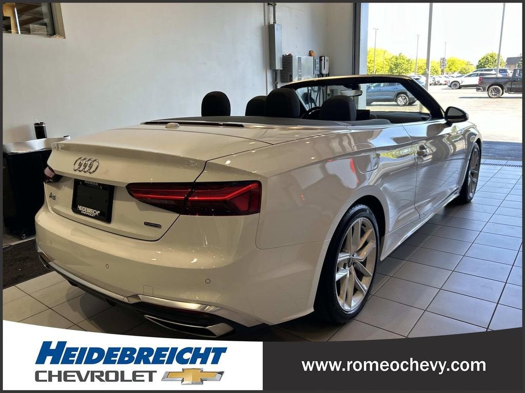 2024 Audi A5 Cabriolet Premium Plus 45 TFSI S line quattro S tronic