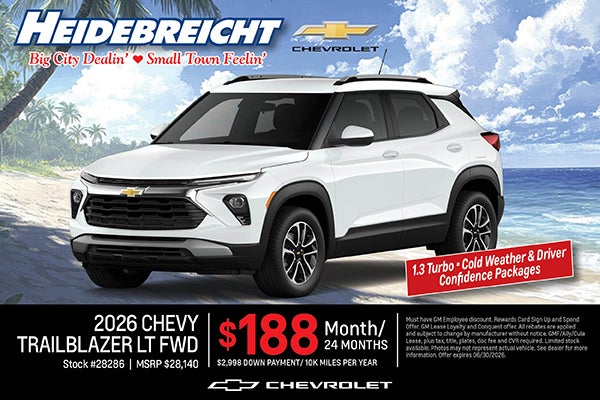 2026 Trailblazer LT FWD
