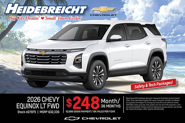 2026 Equinox LT FWD