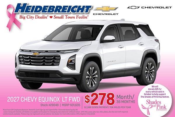 2027 Equinox LT FWD